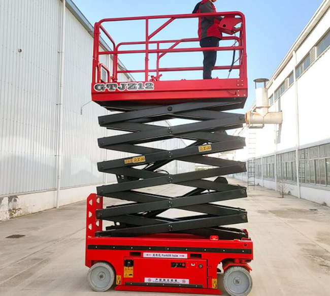 阿拉善左自行走移动式升降机